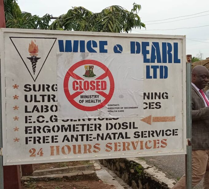 Oyo seals illegal health facilities, vows to end quackery