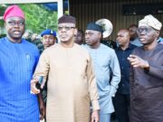 Sanwoolu, Abiodun, Oyebanji visits Makinde in Ibadan