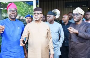 Sanwoolu, Abiodun, Oyebanji visits Makinde in Ibadan