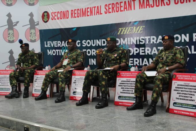 Nigerian Army Holds Second Regimental Sergeant Majors Convention In Ibadan