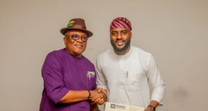 Akwa-Ibom Speaker Seeks Synergic Collaboration With Oyo House : Extols Ogundoyin’s Leadership Spirits