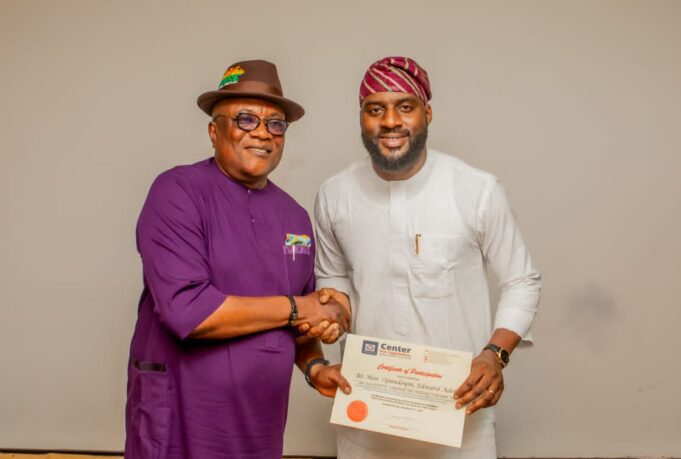 Akwa-Ibom Speaker Seeks Synergic Collaboration With Oyo House : Extols Ogundoyin’s Leadership Spirits