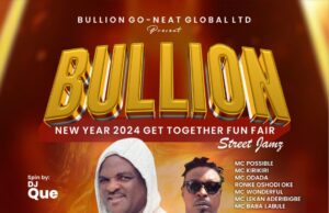New Year Celebration: Bullion Limited To Feature Abass Obesere, Eedris Abdulkareem, Femo Lancaster, Others