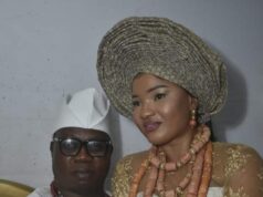 Pomp As Royalty meets Beauty at Gani Adams Wedding with Joy Onojaife