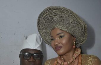 Pomp As Royalty meets Beauty at Gani Adams Wedding with Joy Onojaife