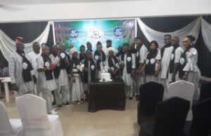 Old Student Association Celebrates Forty years Anniversary, donates note books to School.