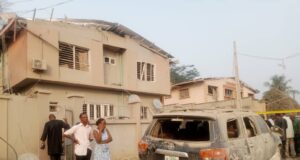 Photos: Massive explosion rocks Ibadan as residents run for cover