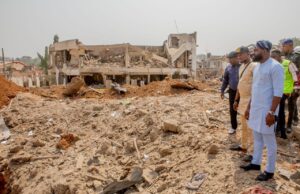 Oyo Speaker Visits Scene of Ibadan Explosion, Pledges Legislative Support For Environmental Safety