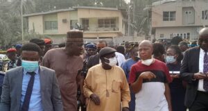 Ibadan Explosion: Ariwoola, Oyo CJ visit scene