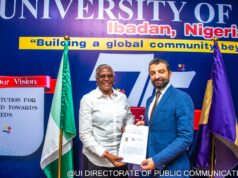 “I am excited to be in UI,” says Hasperue, Chargé d’Affaire at the French Embassy