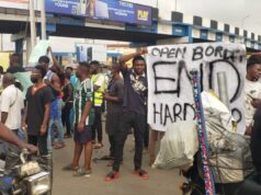 Protest: Youths urge Tinubu to address insecurity, hunger (Photos and Videos)