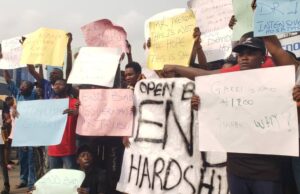 Protest: Youths urge Tinubu to address insecurity, hunger
