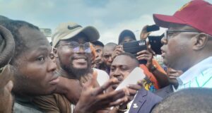 Economic Hardship: Governor Seyi Makinde addresses protesters (Videos)