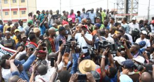 Protest: Makinde joins labour Congress, says hardship will soon be over