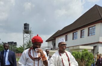 Gani Adams visits Olu of Warri, says, ‘Yorubaland with You’