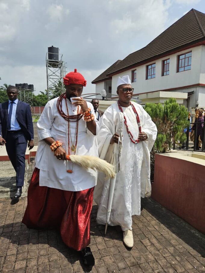 Gani Adams visits Olu of Warri, says, ‘Yorubaland with You’