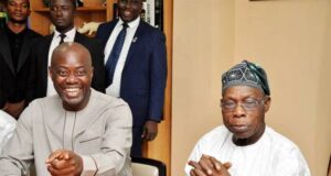 Olubadan felicitates Obasanjo @ 87, Makinde on award