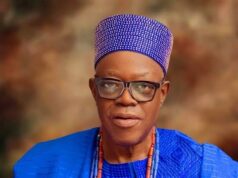 Olubadan Advisory Council stripe Wale Oladoja of Mogaji title