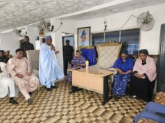 Late Olubadan image towered beyond Ibadan, Oyo state- Ganduje
