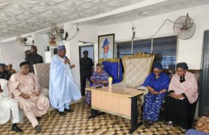 Late Olubadan image towered beyond Ibadan, Oyo state- Ganduje