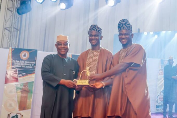 Governor Makinde Honours Oguntoye Twins as Cultural Ambassadors.