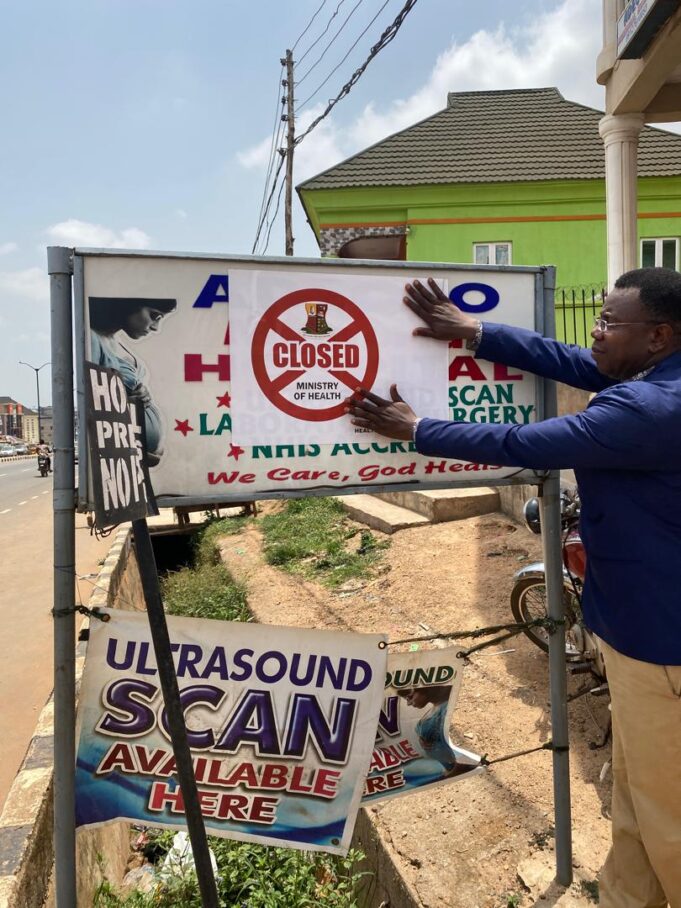 Oyo govt intensifies crackdown on quackery and illegal health facilities