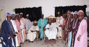 Olubadan – Designate’s Residence Bubbles with Visitors