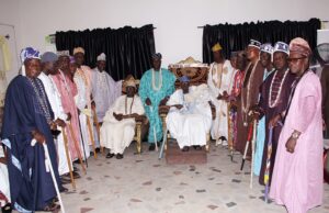 Olubadan – Designate’s Residence Bubbles with Visitors
