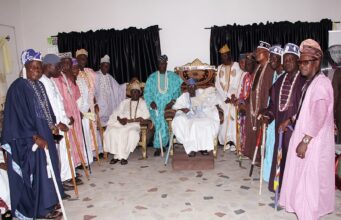 Olubadan – Designate’s Residence Bubbles with Visitors