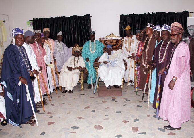 Olubadan – Designate’s Residence Bubbles with Visitors