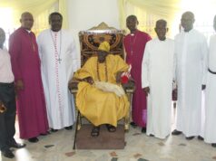 Bishops Akinfenwa, Aladekugbe, other Anglican clerics pay homage to Olubadan designate