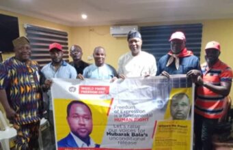 NUJ, NAS partner, demand release of Mubarak Bala
