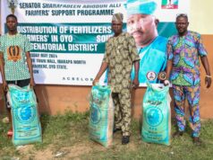 Farmers express gratitude as Senator Alli bolsters agricultural prosperity with fertilizer donation