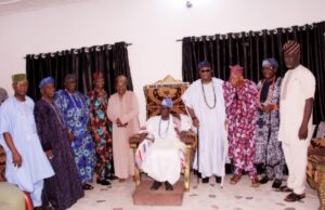 Photos: Oyo State Government delegation visit Olubadan-designate, Oba Owolabi Olakulehin