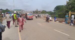 Photos: Oyo govt opens a wing of Olodo bridge