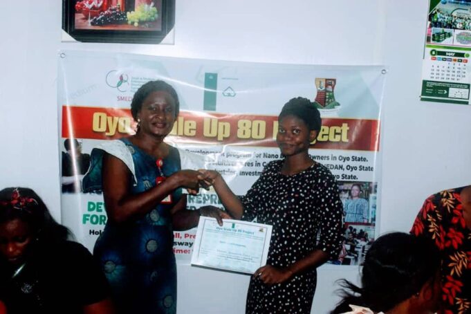 Oyo govt SMEDAN train nano business owners