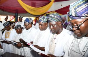 Makinde swears-in 33 LGA bosses in Oyo
