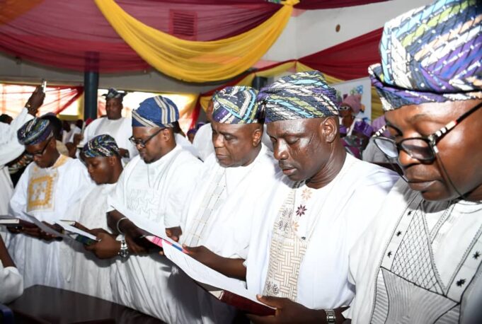 Makinde swears-in 33 LGA bosses in Oyo