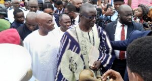 Tributes as Makinde, Ayedatiwa, Oyedepo, Udom join Bishop Wale Oke to lay mum to rest