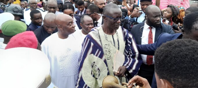 Tributes as Makinde, Ayedatiwa, Oyedepo, Udom join Bishop Wale Oke to lay mum to rest