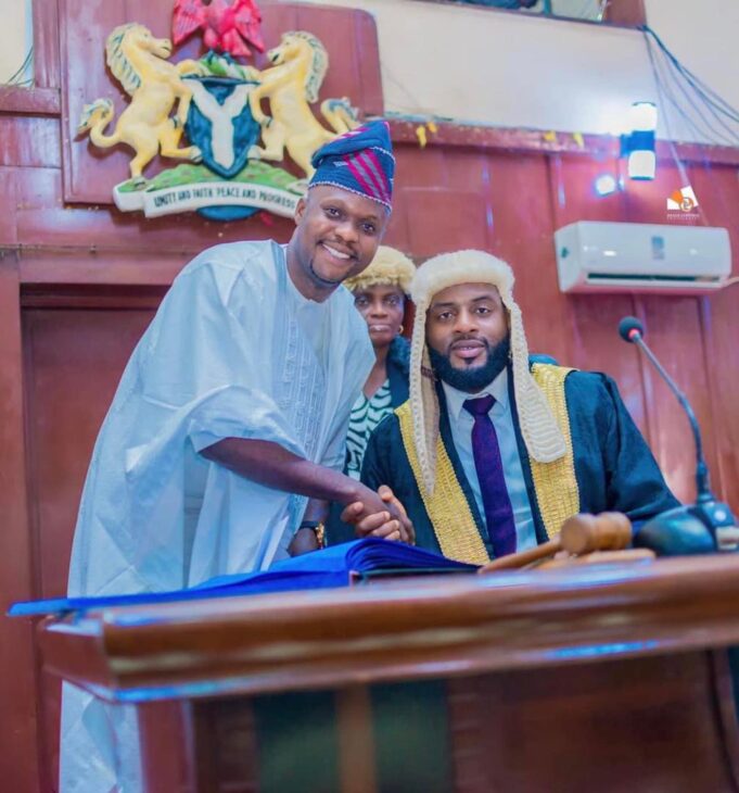 Oyo Speaker, Ogundoyin Rejoices With Oluyole Lawmaker, Ilumoka on His Birthday
