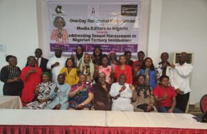 Editors task Nigerians on sexual harassment in tertiary institutions