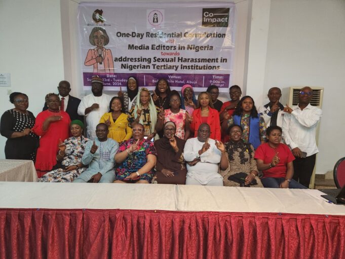 Editors task Nigerians on sexual harassment in tertiary institutions