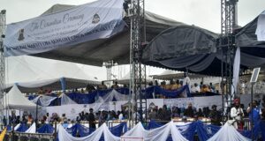 Olubadan: Ooni, Ladoja, Folarin, Akintola arrive venue