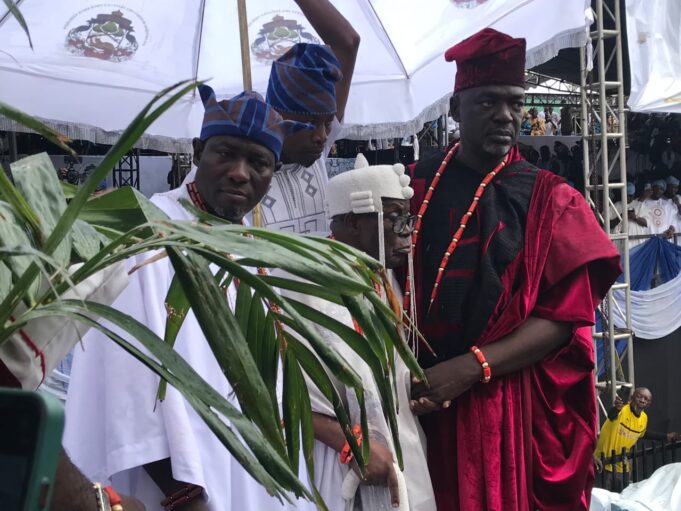 Olubadan: Makinde, Abiodun, Olakulehin arrive Mapo