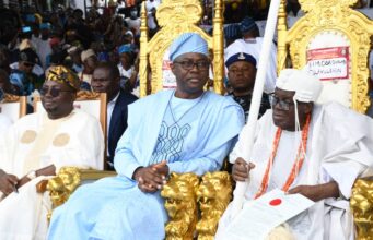 43rd Olubadan: Oba Olakulehin, 89 receives staff, instruments of office