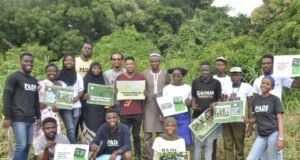 Group partners NYSC, plants 103 trees