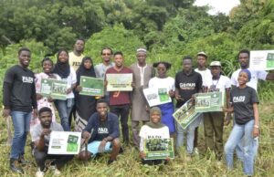 Group partners NYSC, plants 103 trees