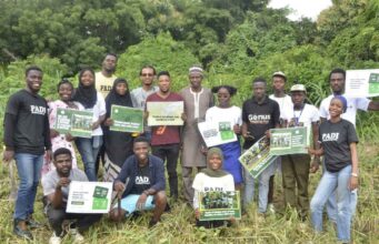 Group partners NYSC, plants 103 trees