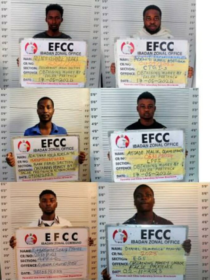 Courts jail 25 internet fraudsters in Oyo, Osogbo